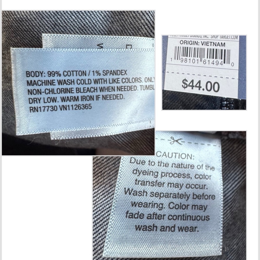 NWT Universal Thread Sleeveless Denim Jumpsuit Zip Front Coveralls Size 6 Blue - Picture 5 of 14